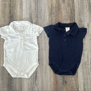 Gymboree onesie polos - set of 2